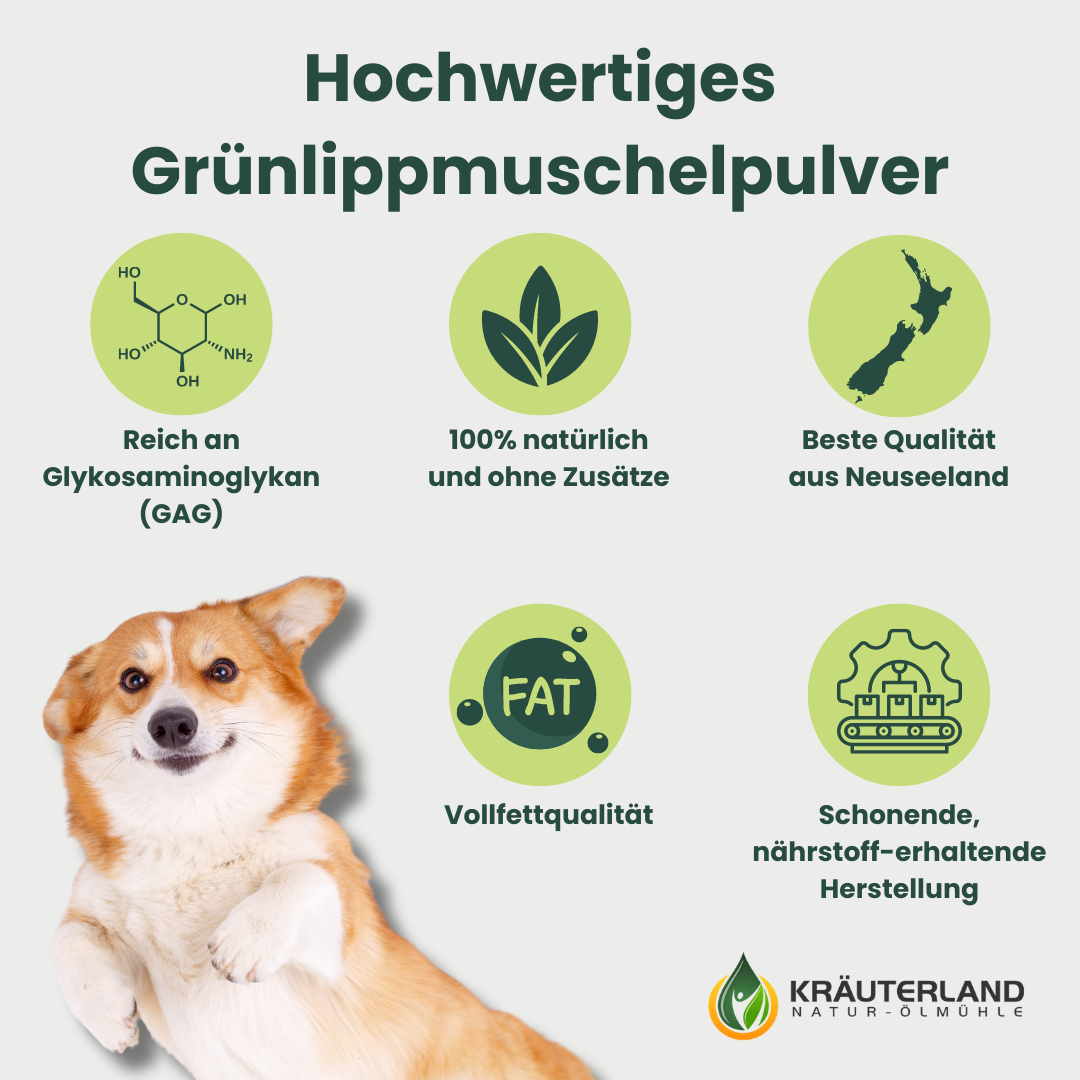 gruenlippmuschel-kapseln-hunde-uebersicht Grünlippmuschel Kapseln für Hunde 300 Stück