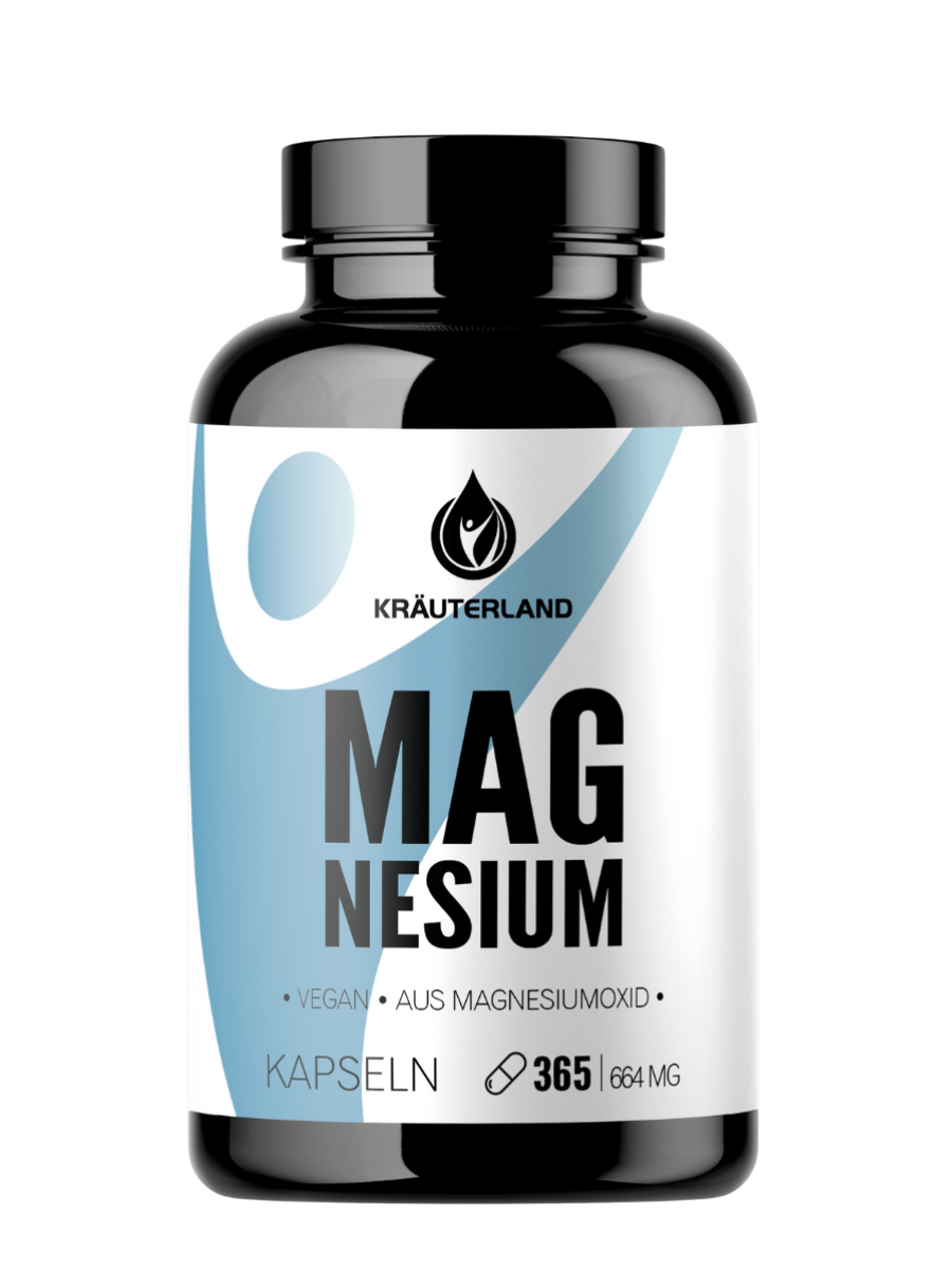 Magnesium Kapseln, vegan 365 Stück