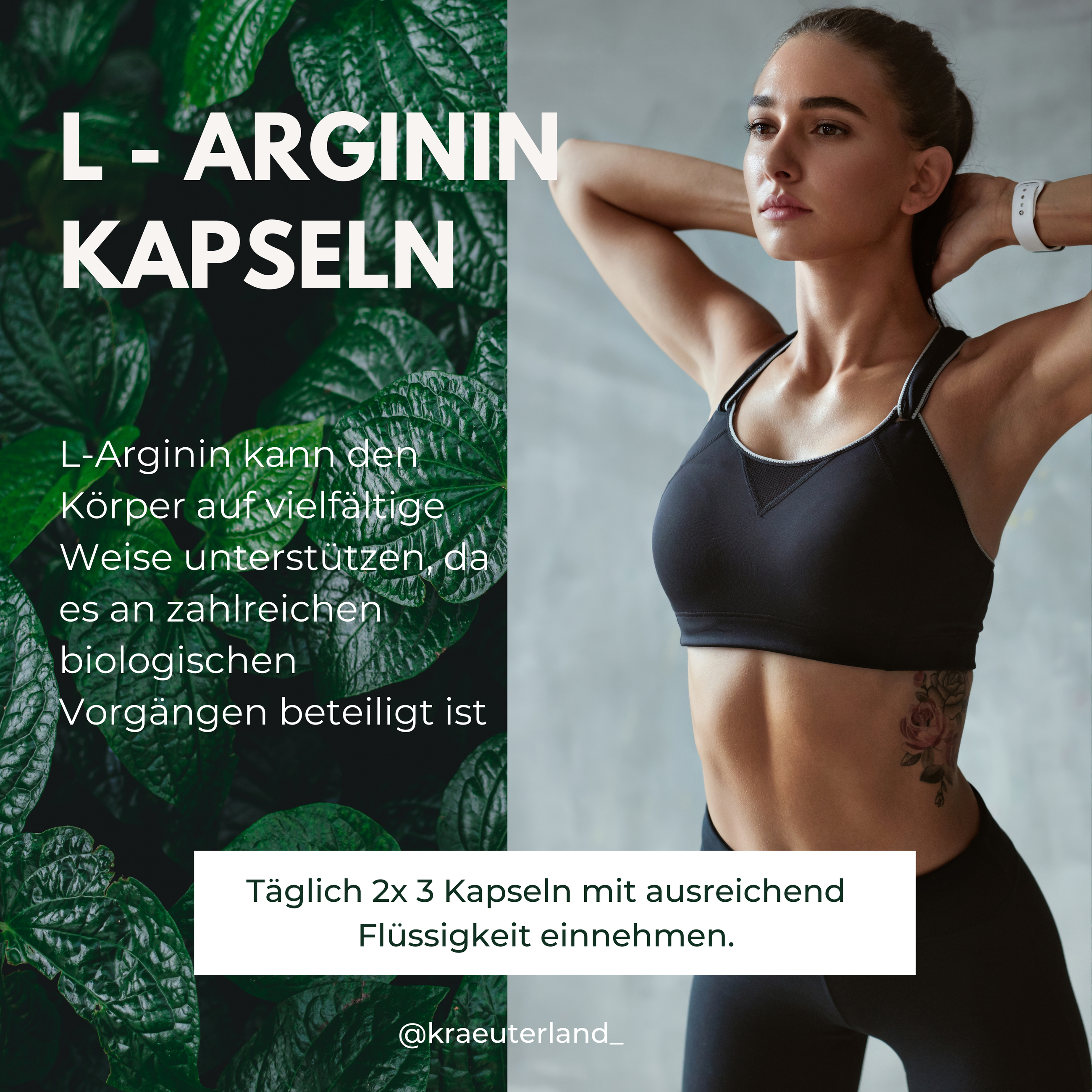 Vorteile für L-Arginin Kapseln
