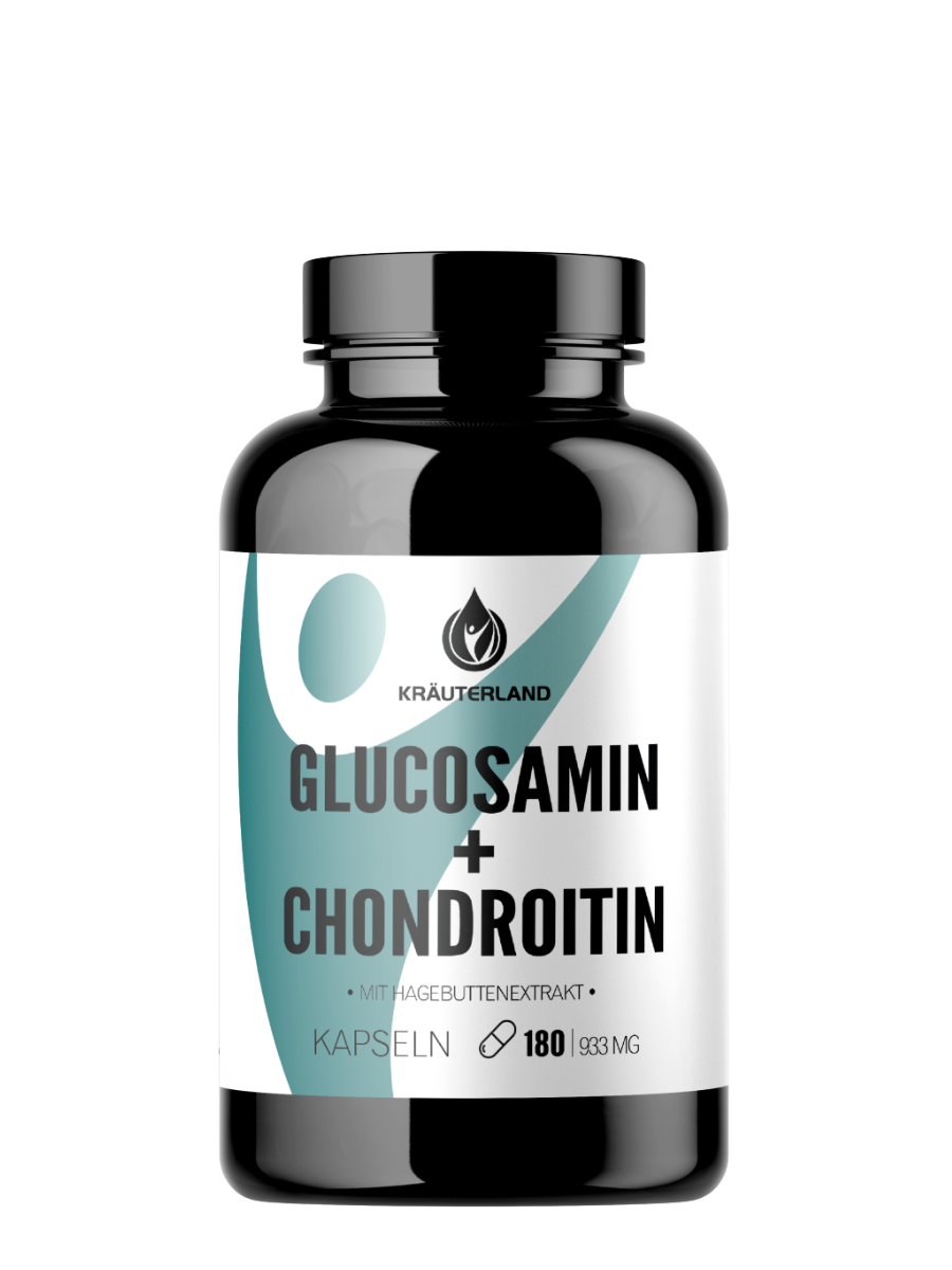Glucosamin + Chondroitin mit Vitamin C - 180 Kapseln