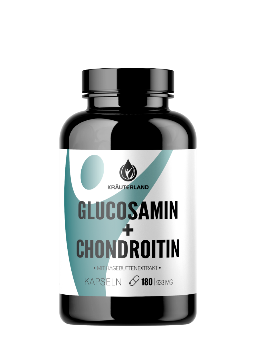 Glucosamin + Chondroitin mit Vitamin C - 180 Kapseln