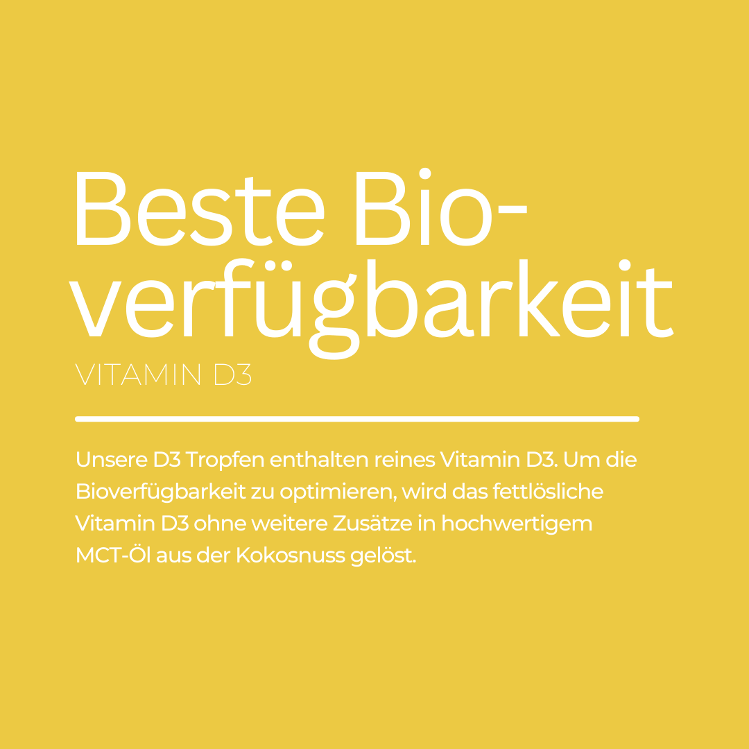 Bioverfügbarkeit von Vitamin D3 5.000 I.E. Tropfen 50 ml Bioverfügbarkeit von Vitamin D3 5.000 I.E. Tropfen 50 ml