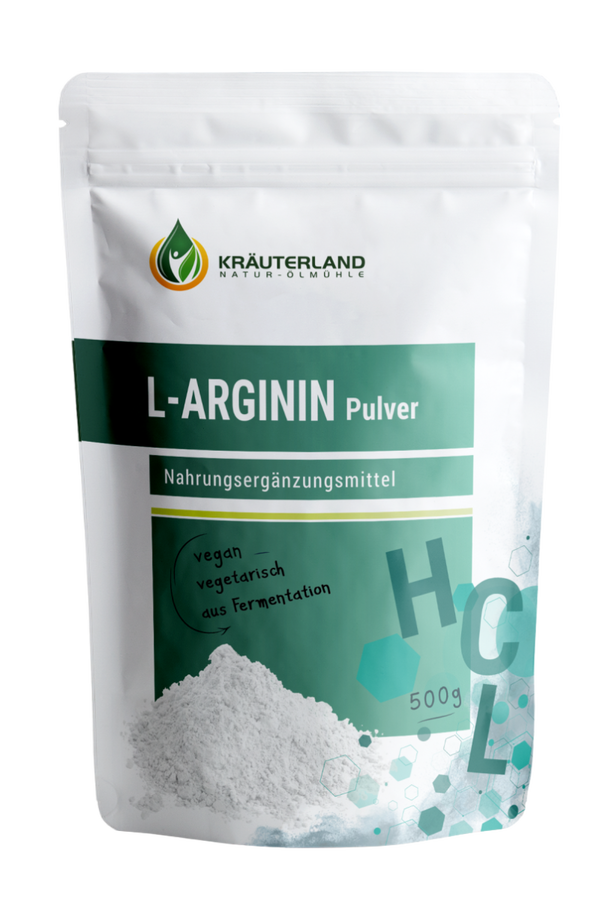 L-Arginin HCL Pulver 500g L-Arginin HCL Pulver 500g