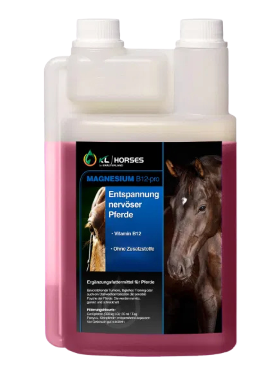 Magnesium B12 Pro für Pferde 1000ml