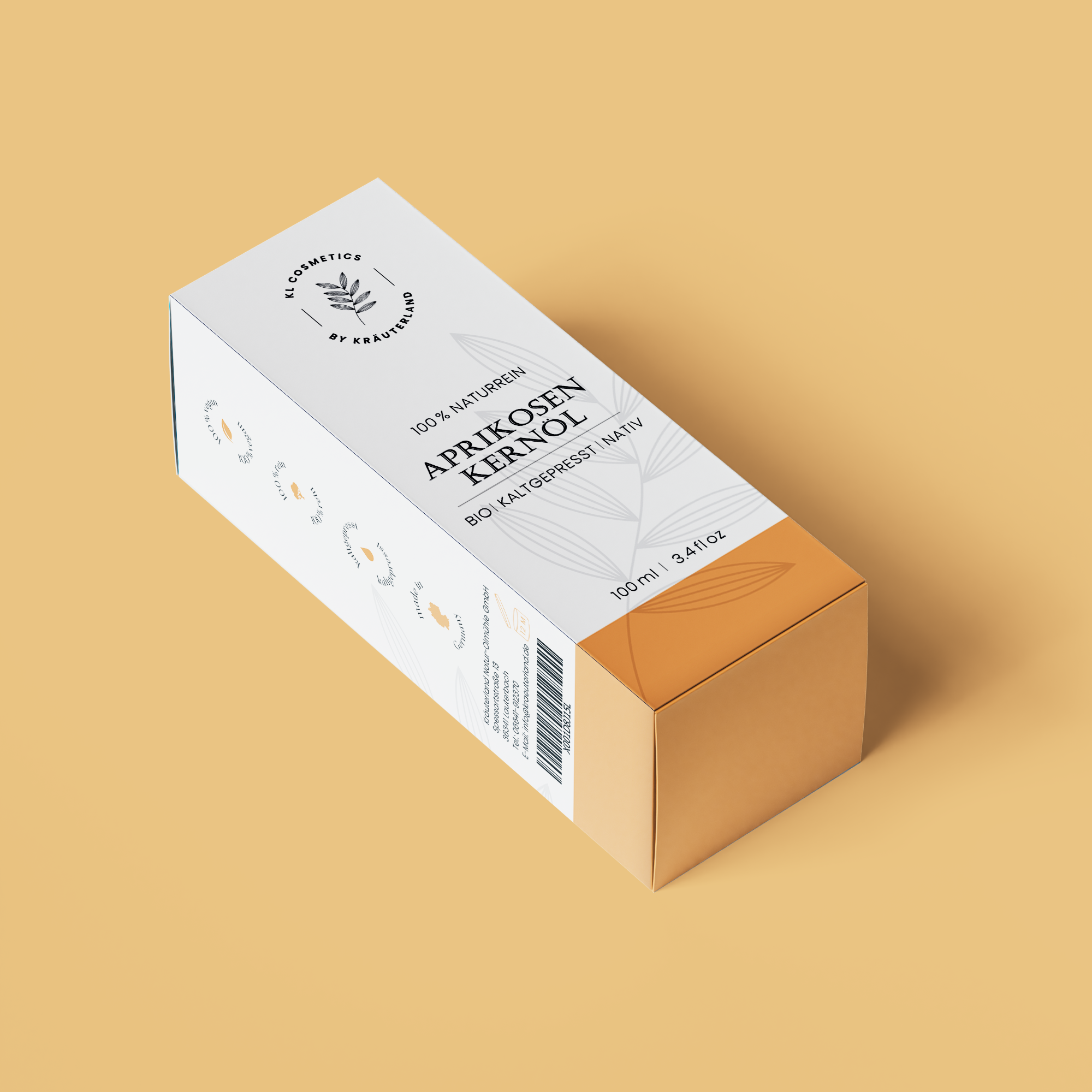 Aprikosenkern Hautöl Produktschachtel