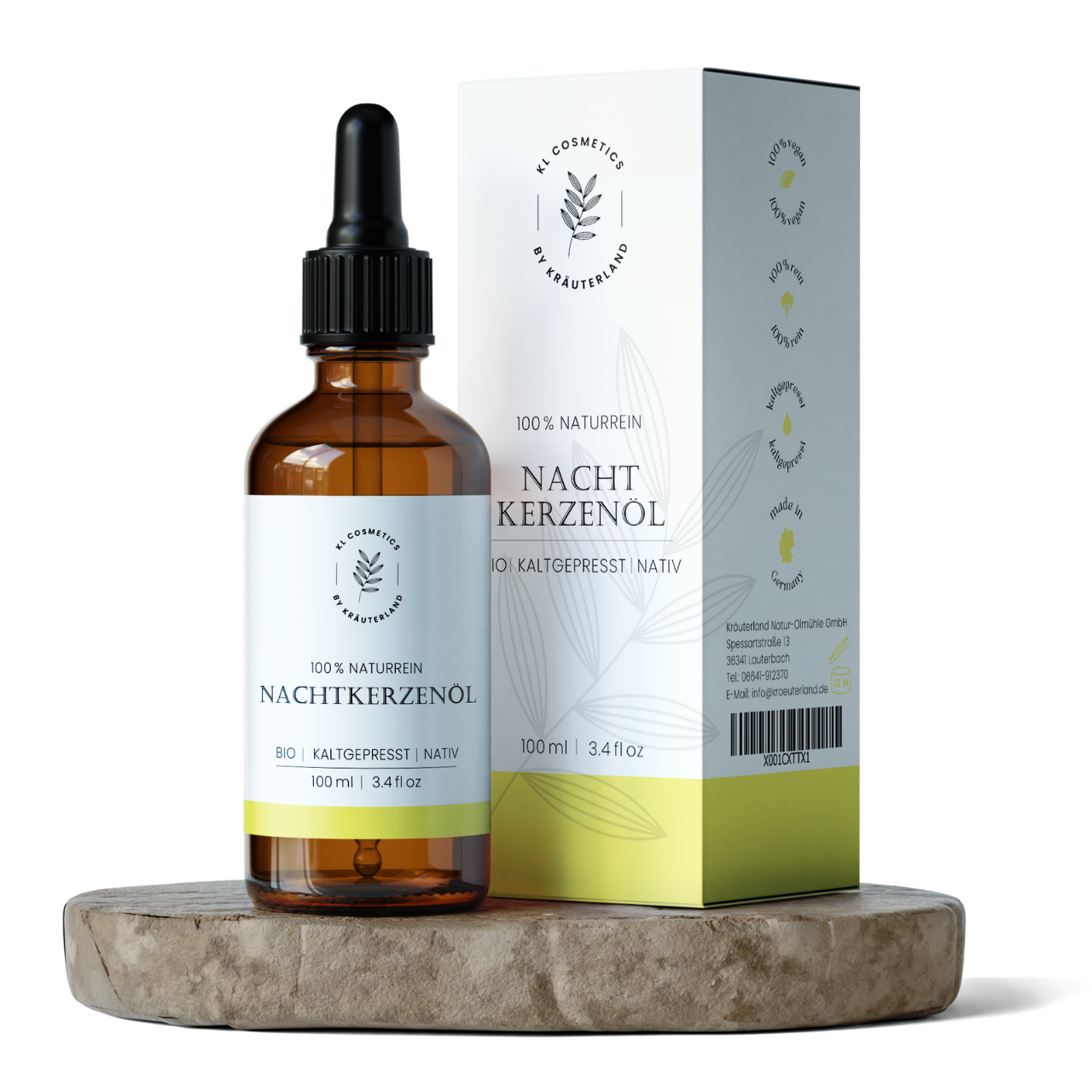 Bio Nachtkerzenöl Hautöl 100ml