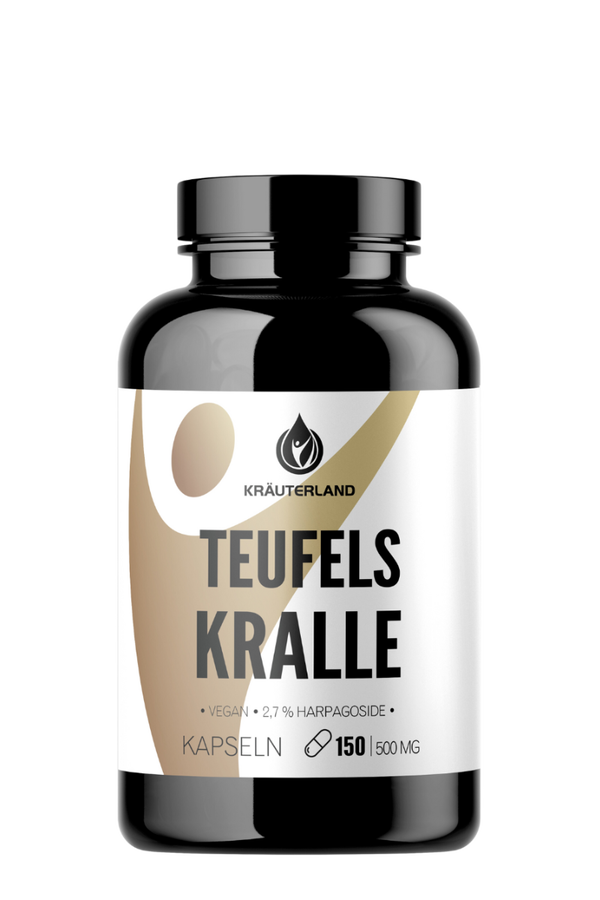 Teufelskralle Kapseln, vegan 150 Stück Teufelskralle Kapseln, vegan 150 Stück