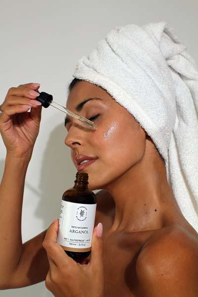 Argan Hautöl Anwendung