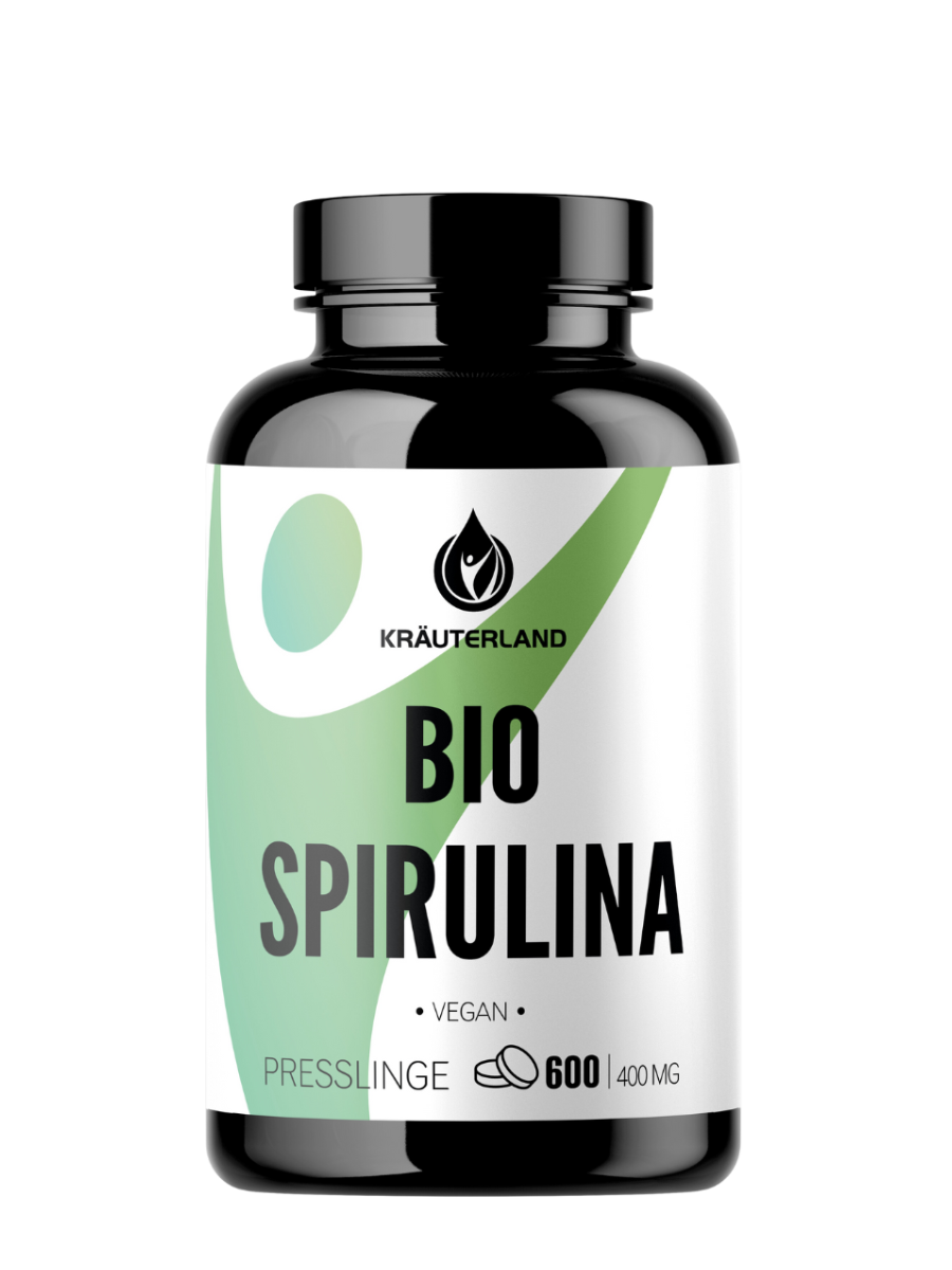 Bio Spirulina Tabletten - 600 Presslinge - vegan