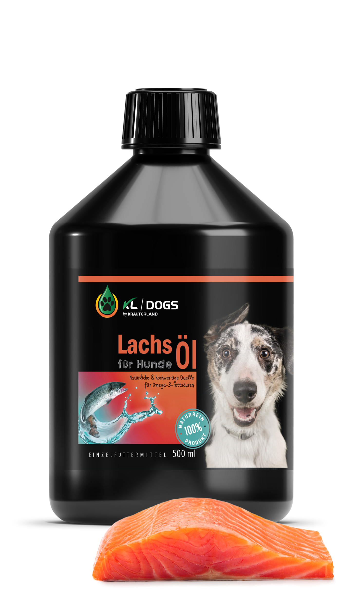 Lachsöl für Hunde 500ml