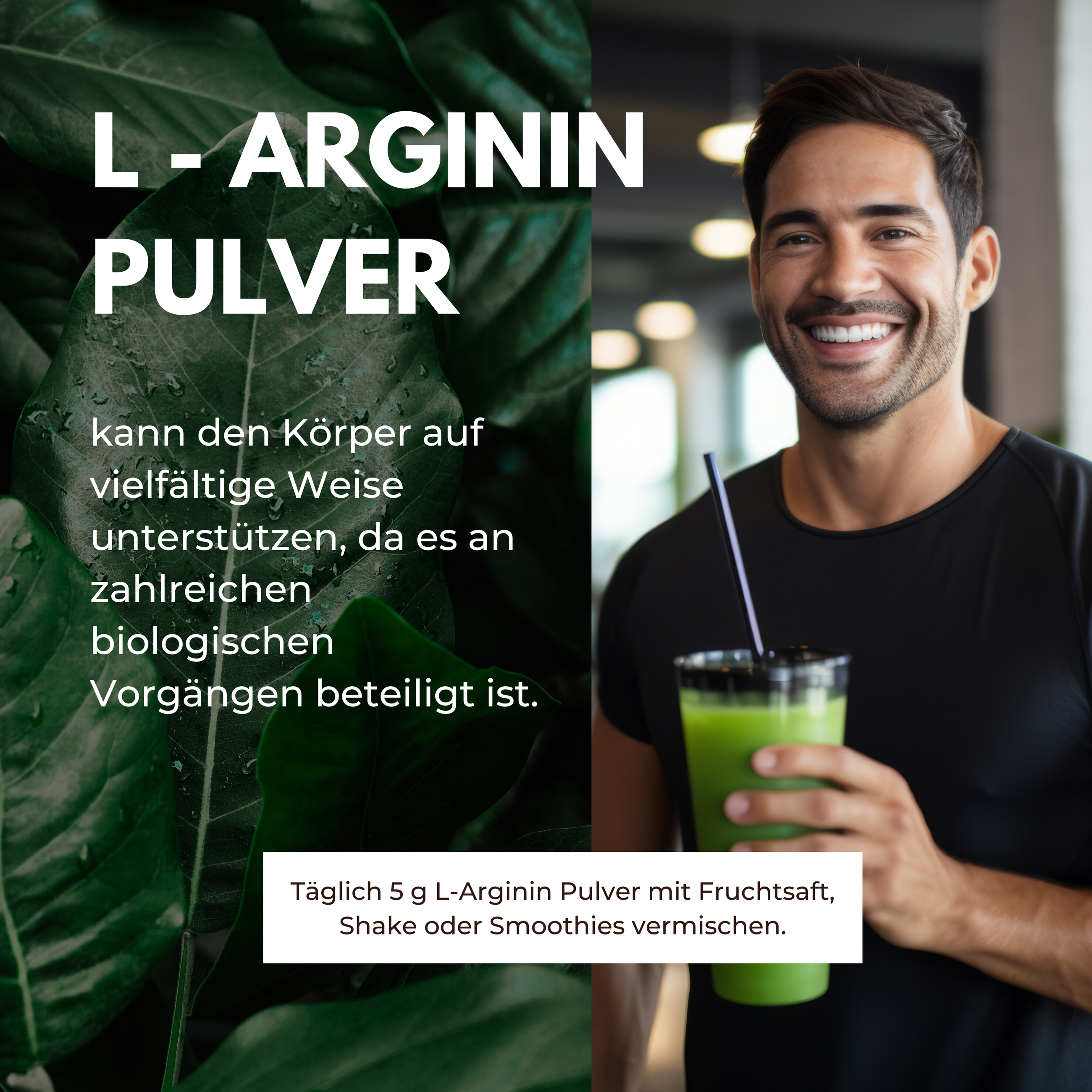 Verzehrempfehlung von L-Arginin HCL Pulver 500g Verzehrempfehlung von L-Arginin HCL Pulver 500g