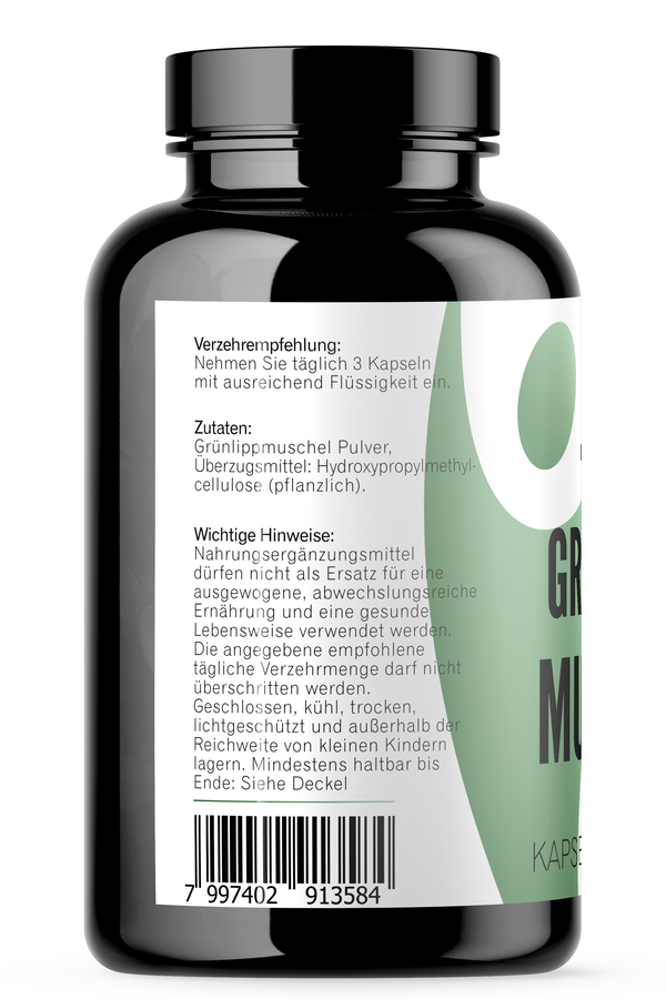 Grünlippmuschel Kapseln - 360 Stück