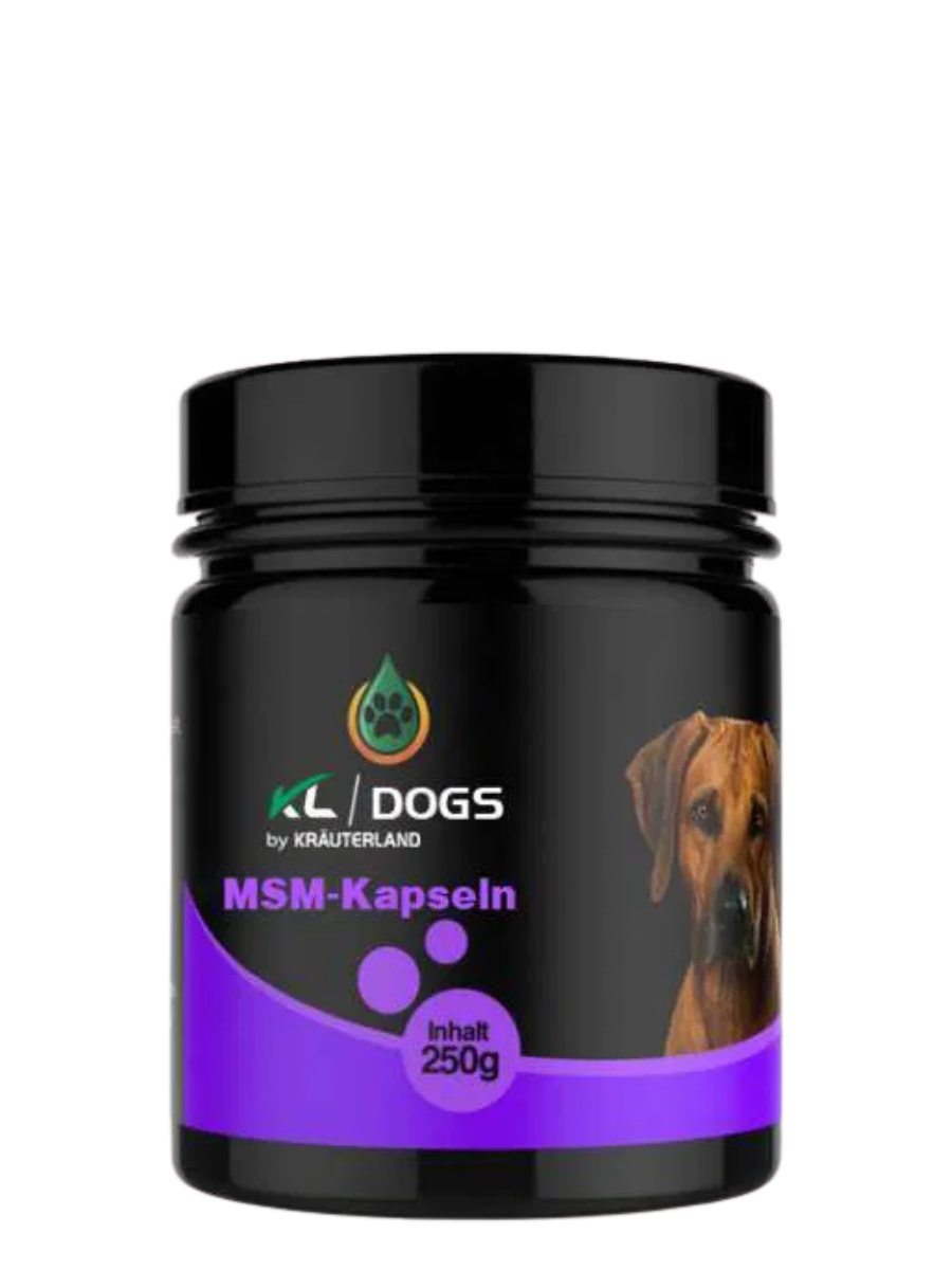 MSM Kapseln für Hunde 250g