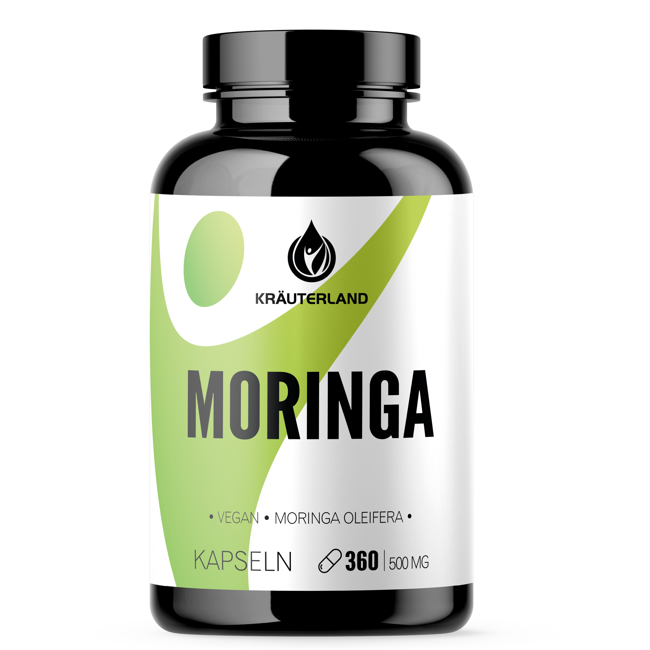 Moringa Kapseln, vegan 360 Stück
