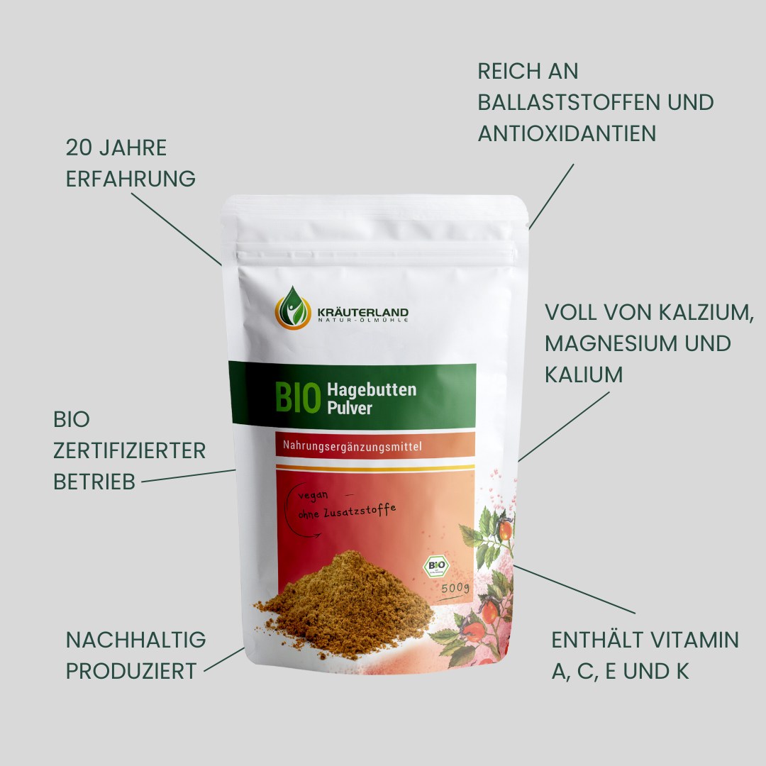 bio-hagebutten-pulver-500g-vorteile Bio Hagebuttenpulver Vorteile