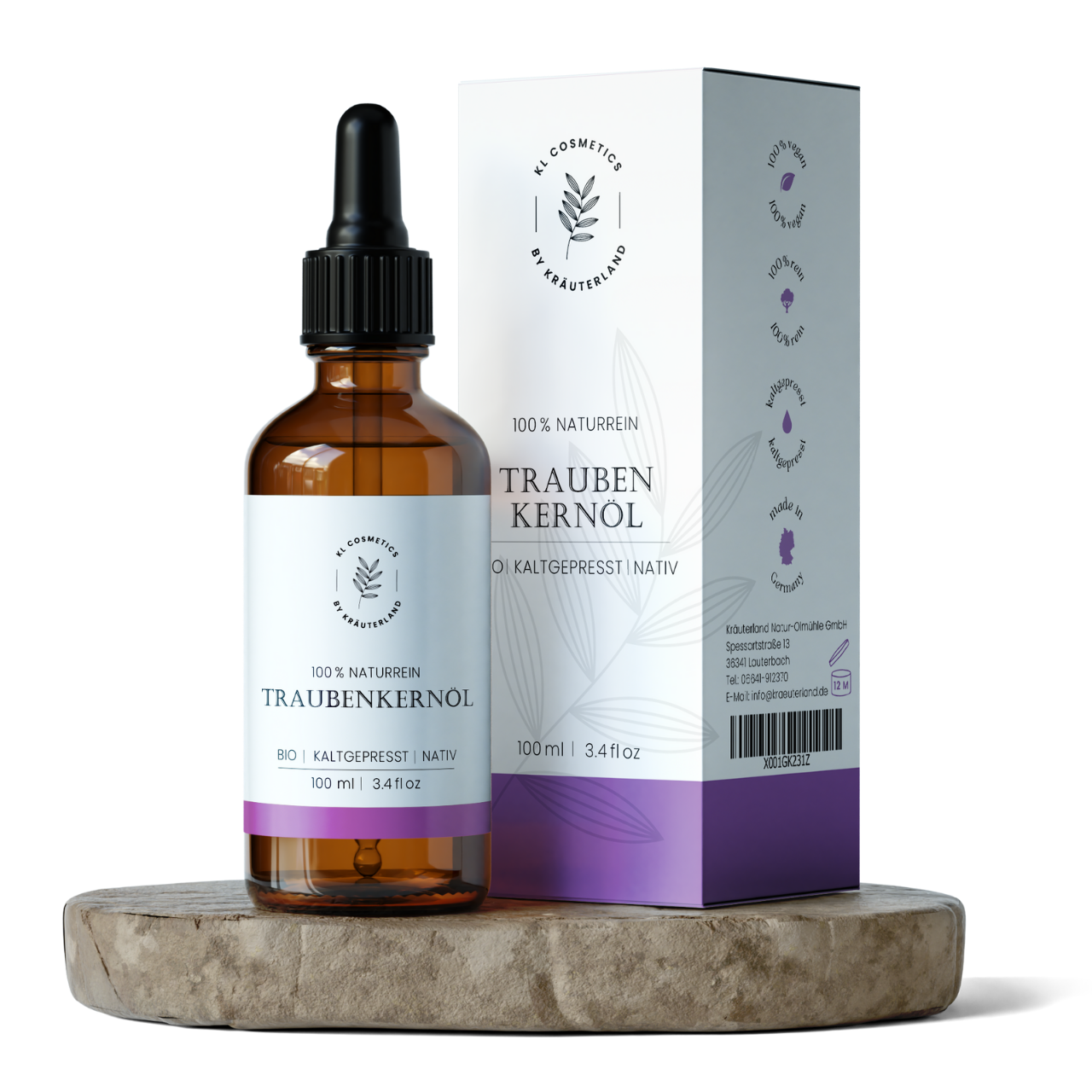 Bio Traubenkern Hautöl 100ml