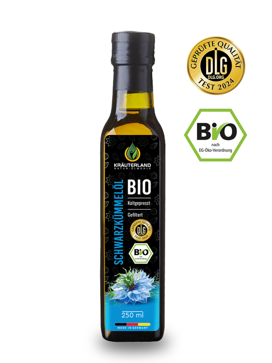 Bio Schwarzkümmelöl gefiltert 250ml Bio Schwarzkümmelöl gefiltert 250ml