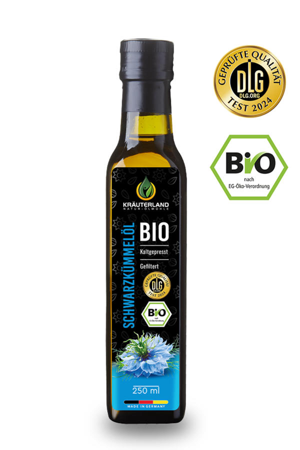 Bio Schwarzkümmelöl gefiltert 250ml Bio Schwarzkümmelöl gefiltert 250ml
