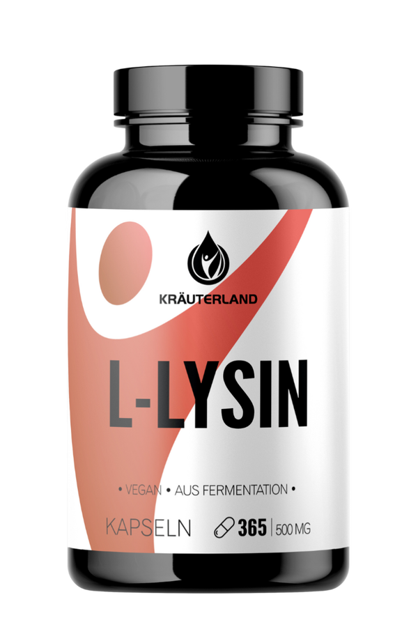 L-Lysin Kapseln - vegan - 365 Stück L-Lysin Kapseln - vegan - 365 Stück