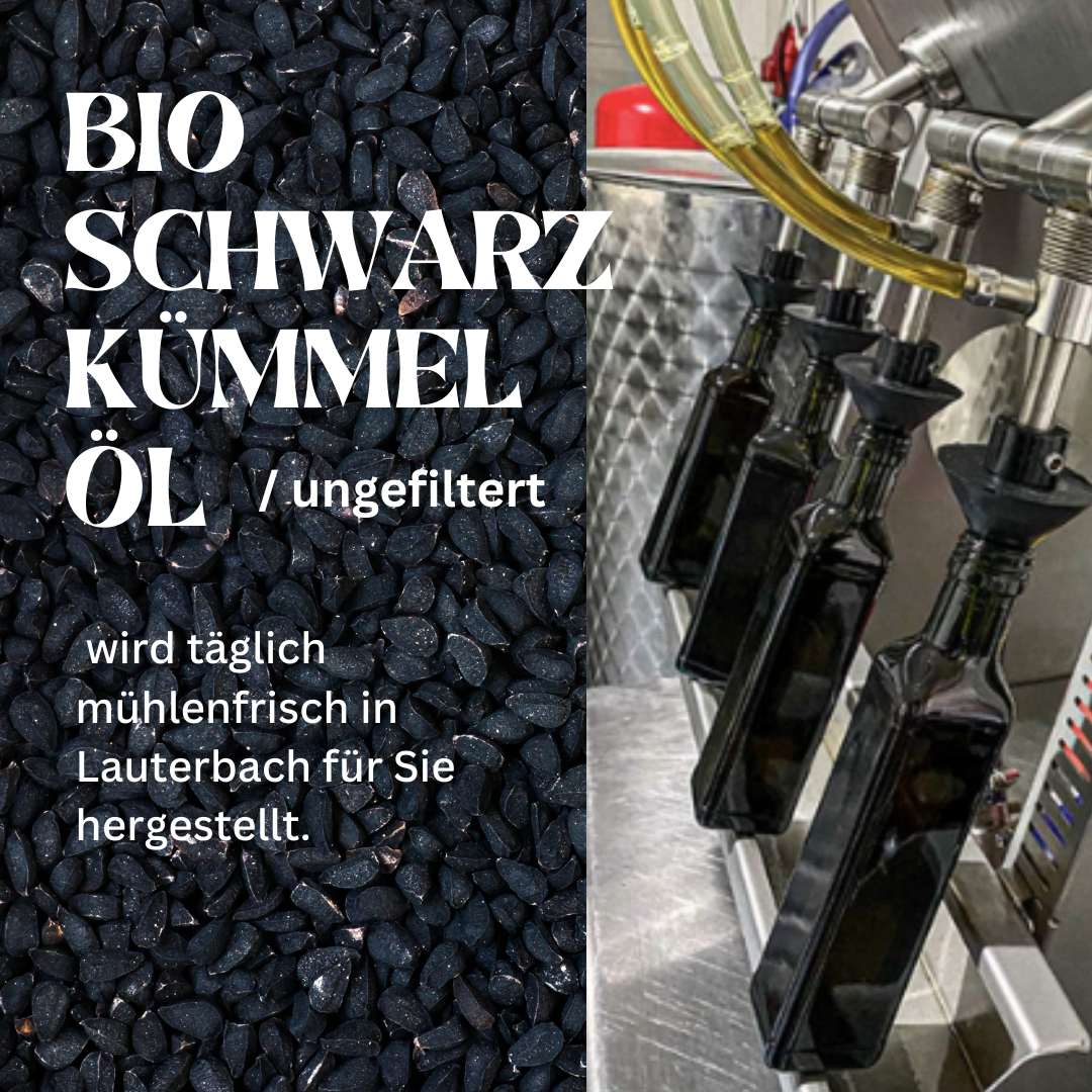 Kräuterland Schwarzkümmelöl Herstellung