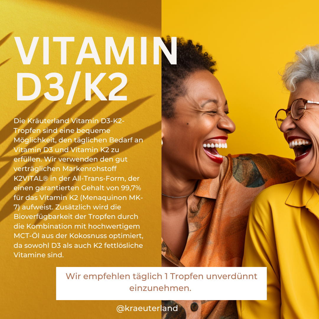 Vitamin D3/K2 Tropfen 50 ml Verzehrempfehlung Vitamin D3/K2 Tropfen 50 ml Verzehrempfehlung