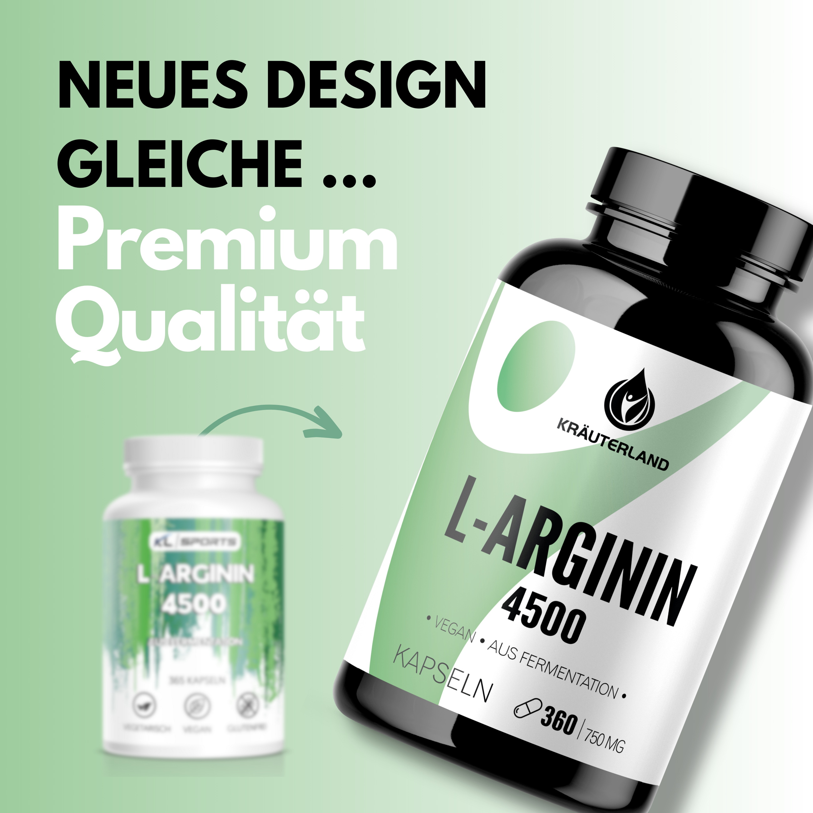 Alt-Neu L-Arginin Kapseln, vegan 360 Stück