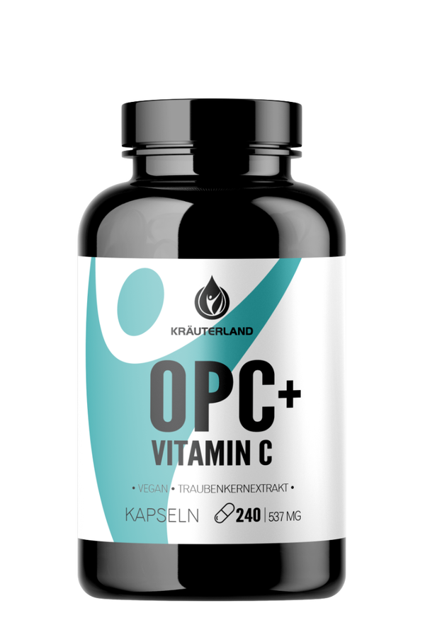 OPC mit Vitamin C - vegan - 240 Kapseln OPC mit Vitamin C - vegan - 240 Kapseln