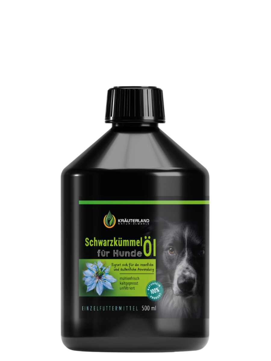 Schwarzkümmelöl für Hunde 500ml