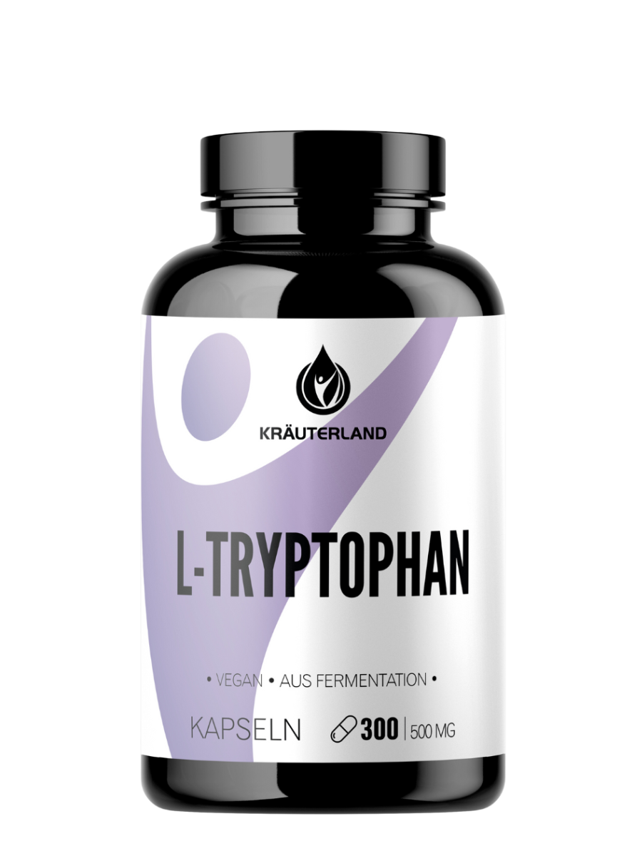 L-Tryptophan Kapseln - vegan - 300 Stück L-Tryptophan Kapseln - vegan - 300 Stück