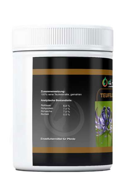 Teufelskralle Pulver für Pferde 500g