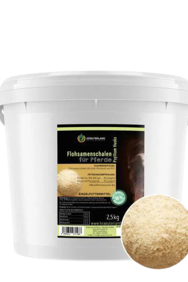 Flohsamenschalen für Pferde 2,5 kg Flohsamenschalen für Pferde 2,5 kg