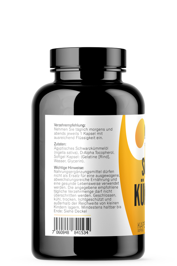 Schwarzkümmelöl Kapseln 180 Stück