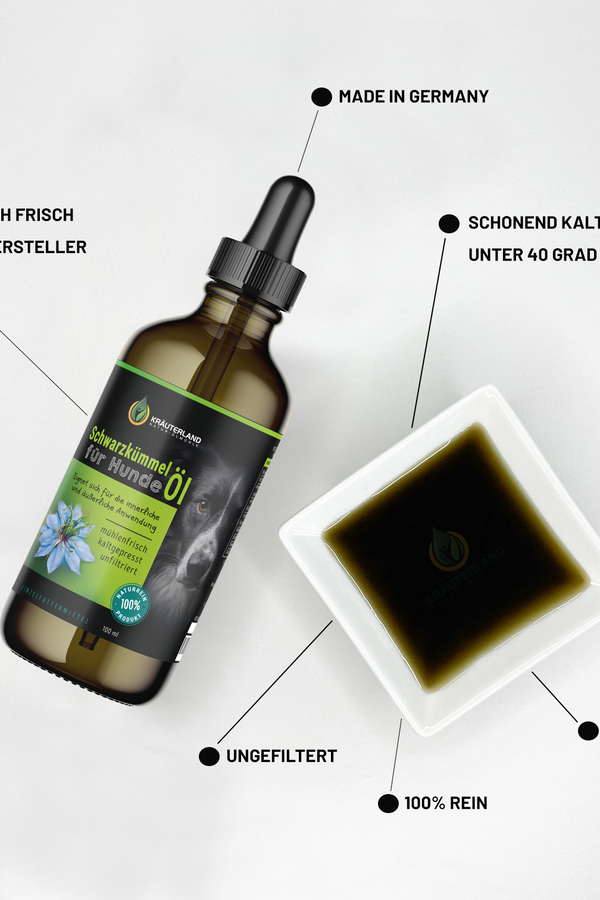 Schwarzkümmelöl für Hunde 100ml