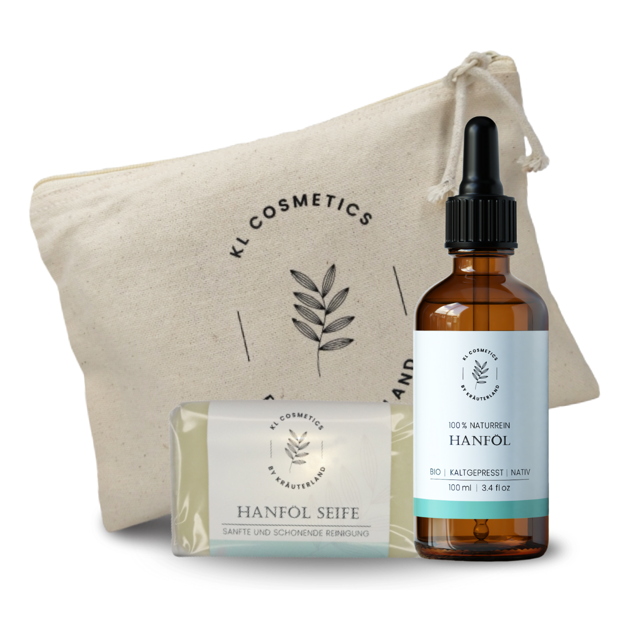 Set Hanf Hautöl + Hanföl Seife Set Hanf Hautöl + Hanföl Seife