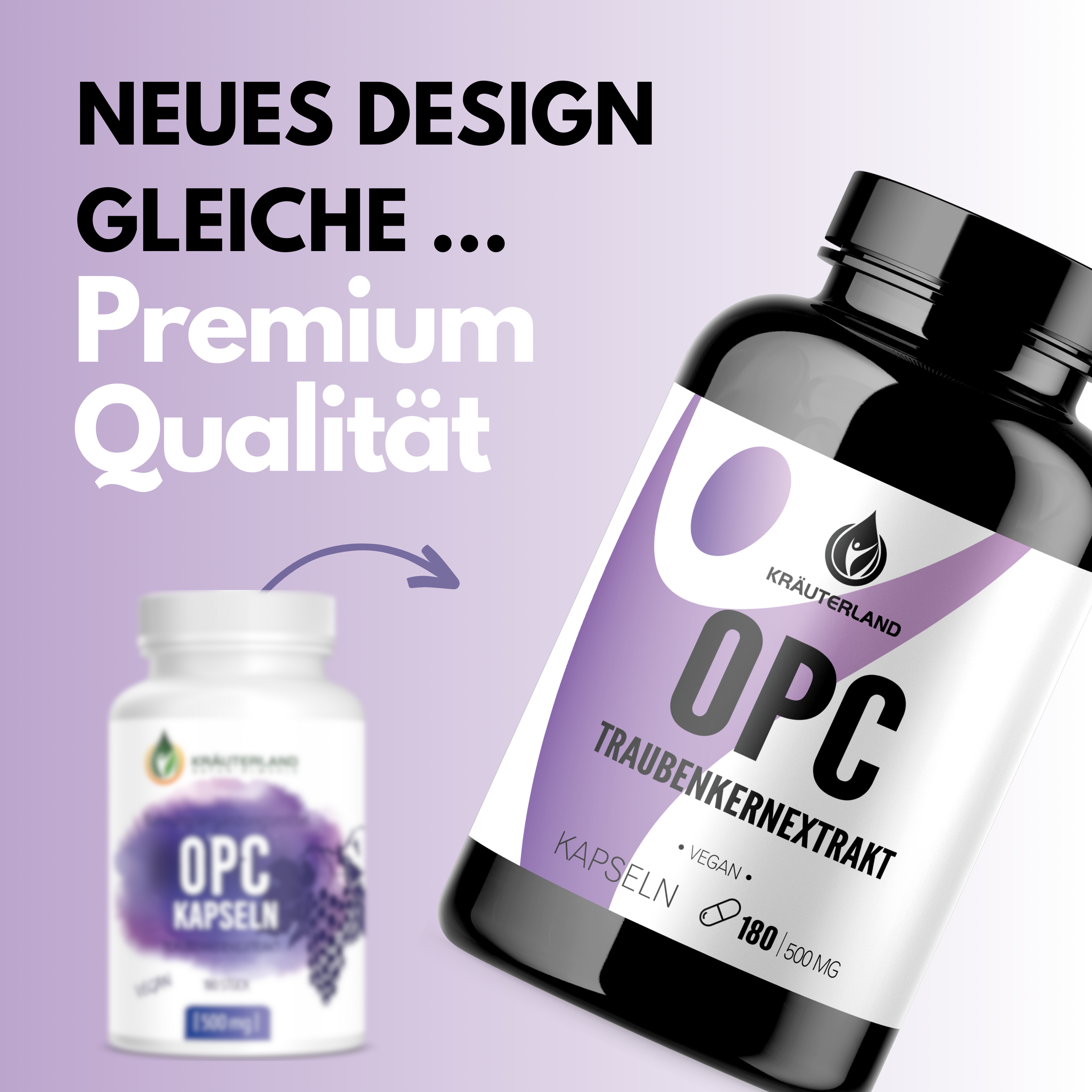Neues Design für OPC Kapseln 180 Stück Neues Design für OPC Kapseln 180 Stück