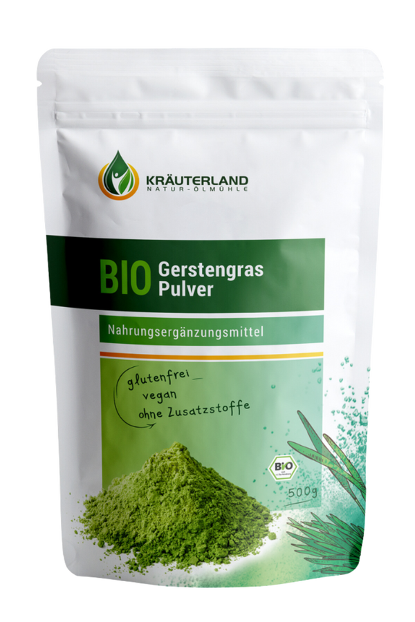 Bio Gerstengras Pulver 500g Bio Gerstengras Pulver 500g