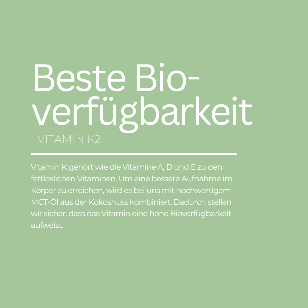 Vitamin K2 Tropfen 50 ml Bioverfugbarkeit Vitamin K2 Tropfen 50 ml Bioverfugbarkeit
