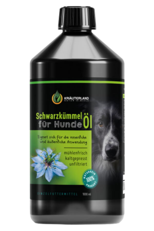 Schwarzkümmelöl für Hunde 1000ml Schwarzkümmelöl für Hunde 1000ml