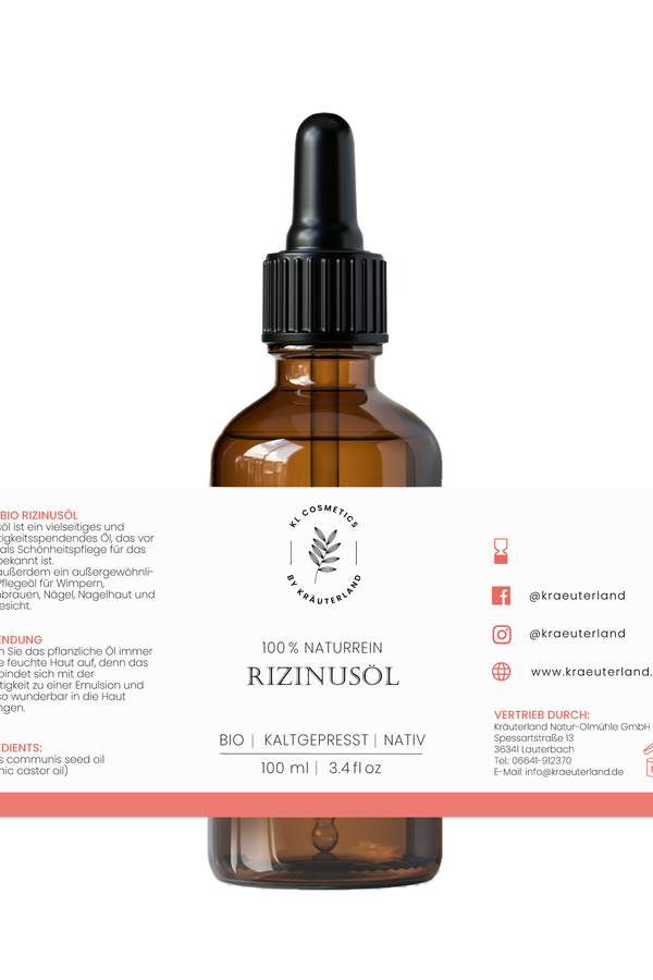 Rizinus Hautöl Etikett