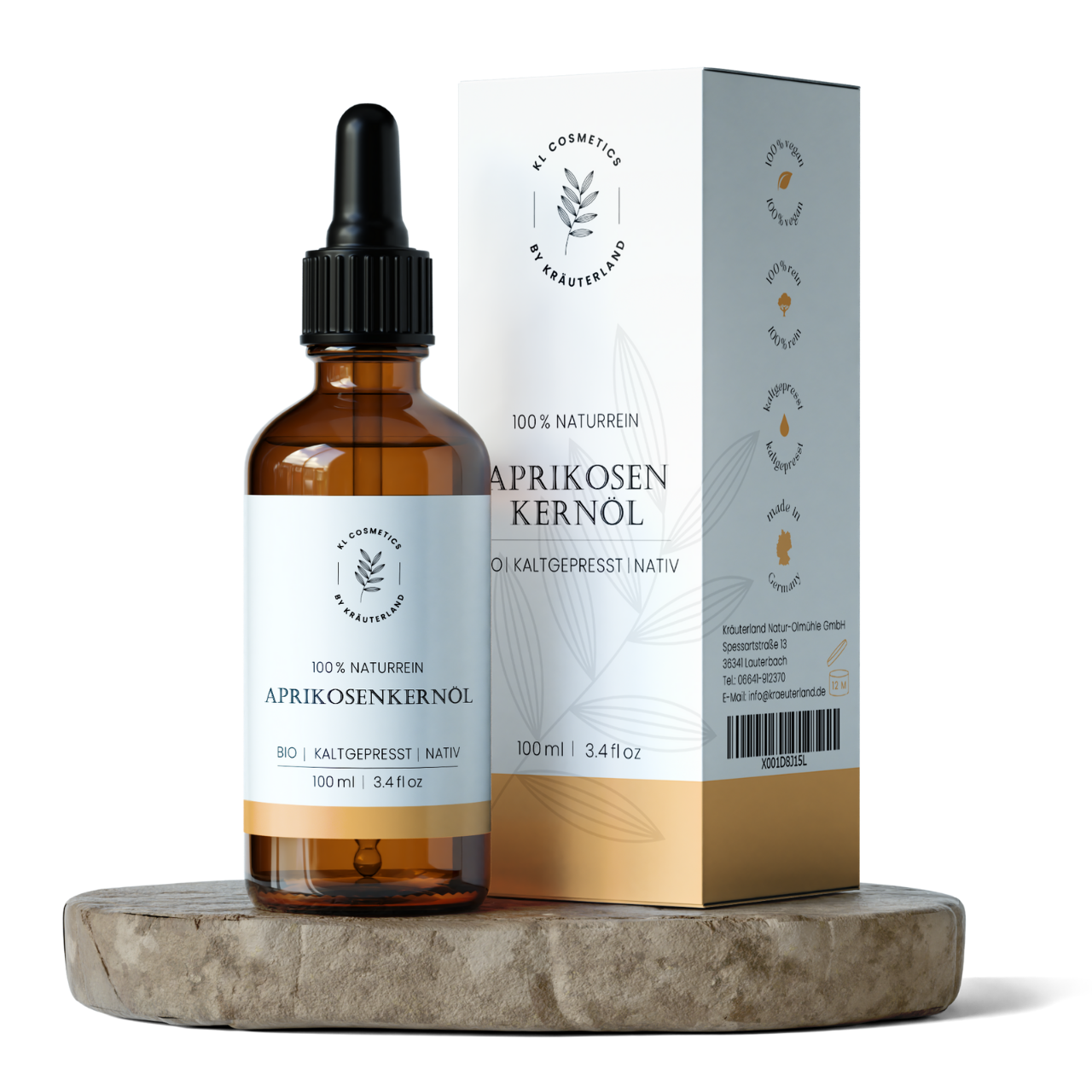 Bio Aprikosenkern Hautöl 100ml