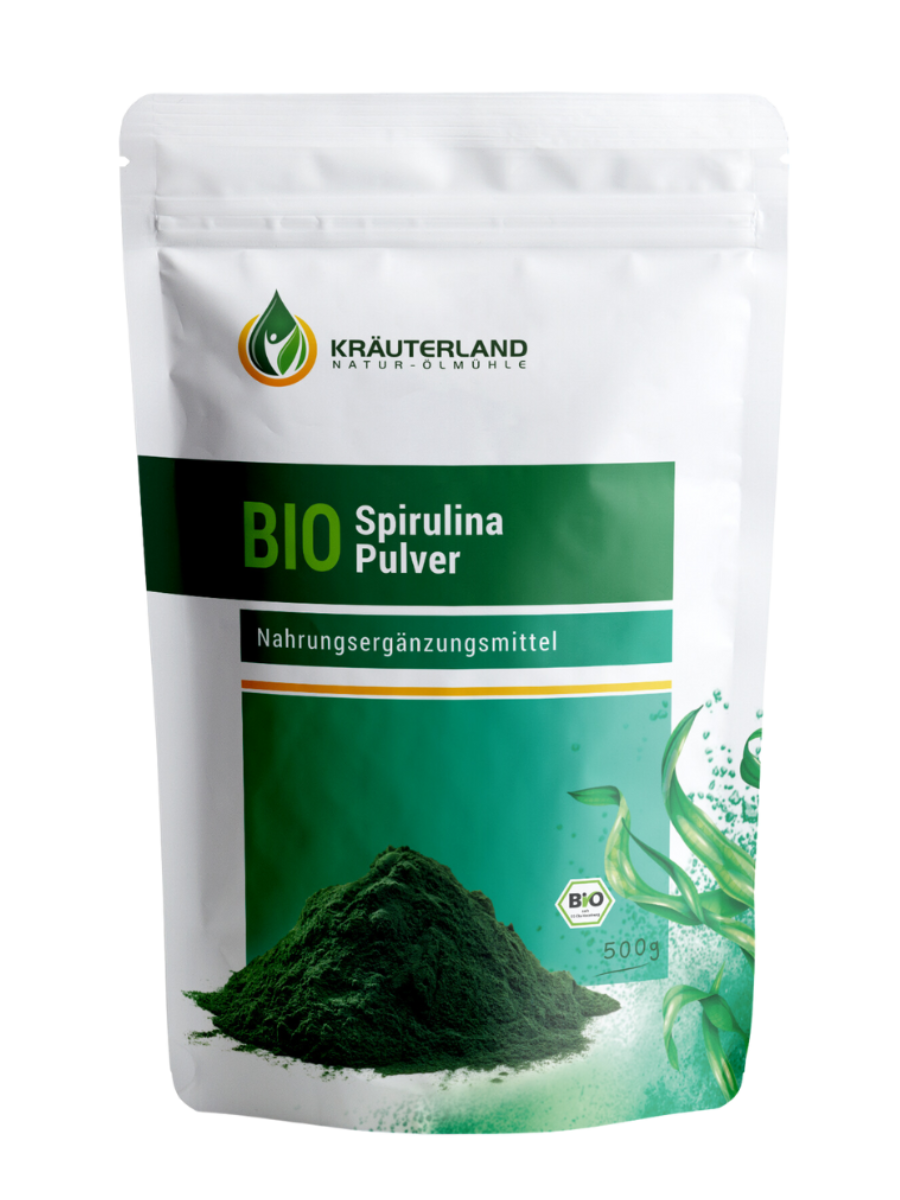 Bio Spirulina Pulver 500g