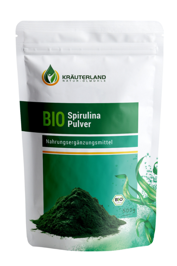 Bio Spirulina Pulver 500g