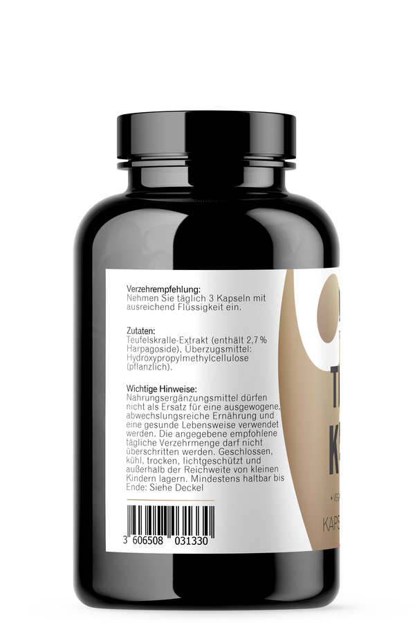 Teufelskralle Kapseln, vegan 150 Stück