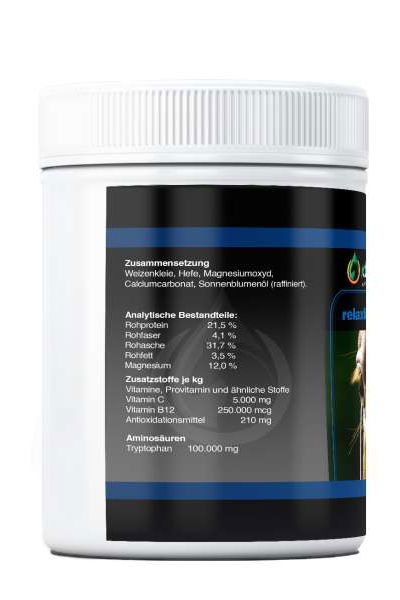 Relax Magnesium für Pferde 1000g