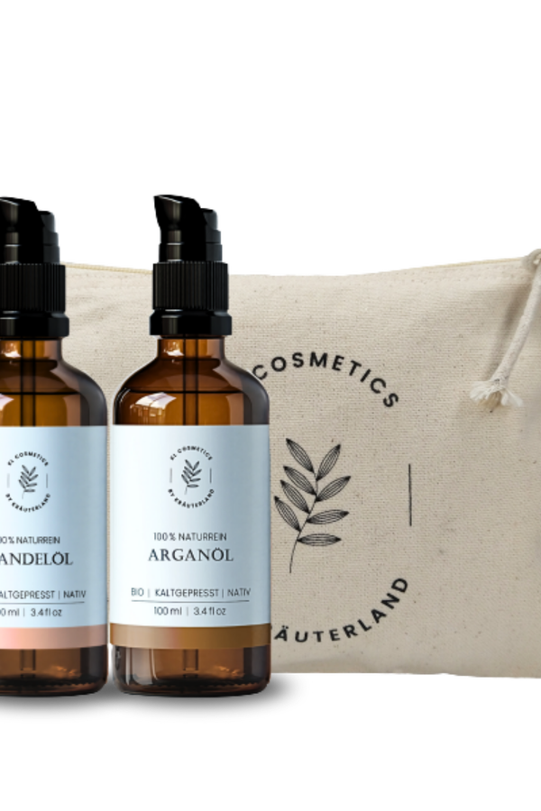 Set Bio Arganöl & Bio Mandelöl
