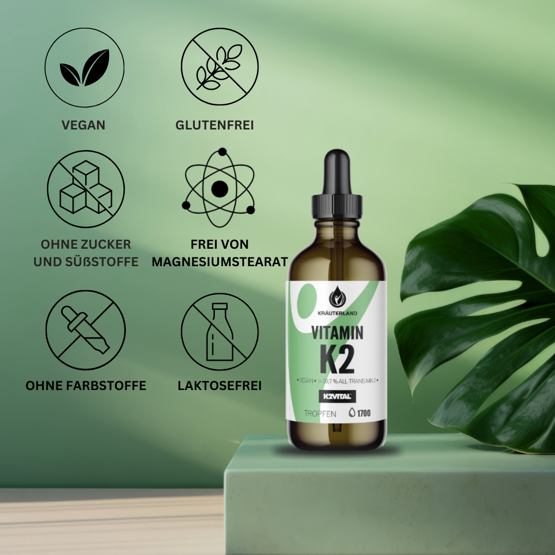 Vitamin K2 Tropfen 50 ml Eigenschaften Vitamin K2 Tropfen 50 ml Eigenschaften