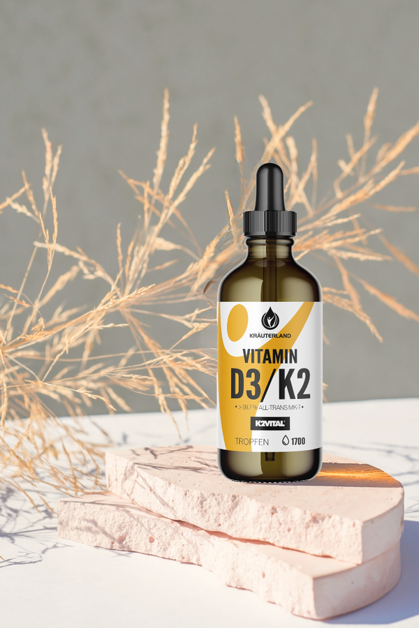 Premium Vitamin D3 + K2 Tropfen 50ml
