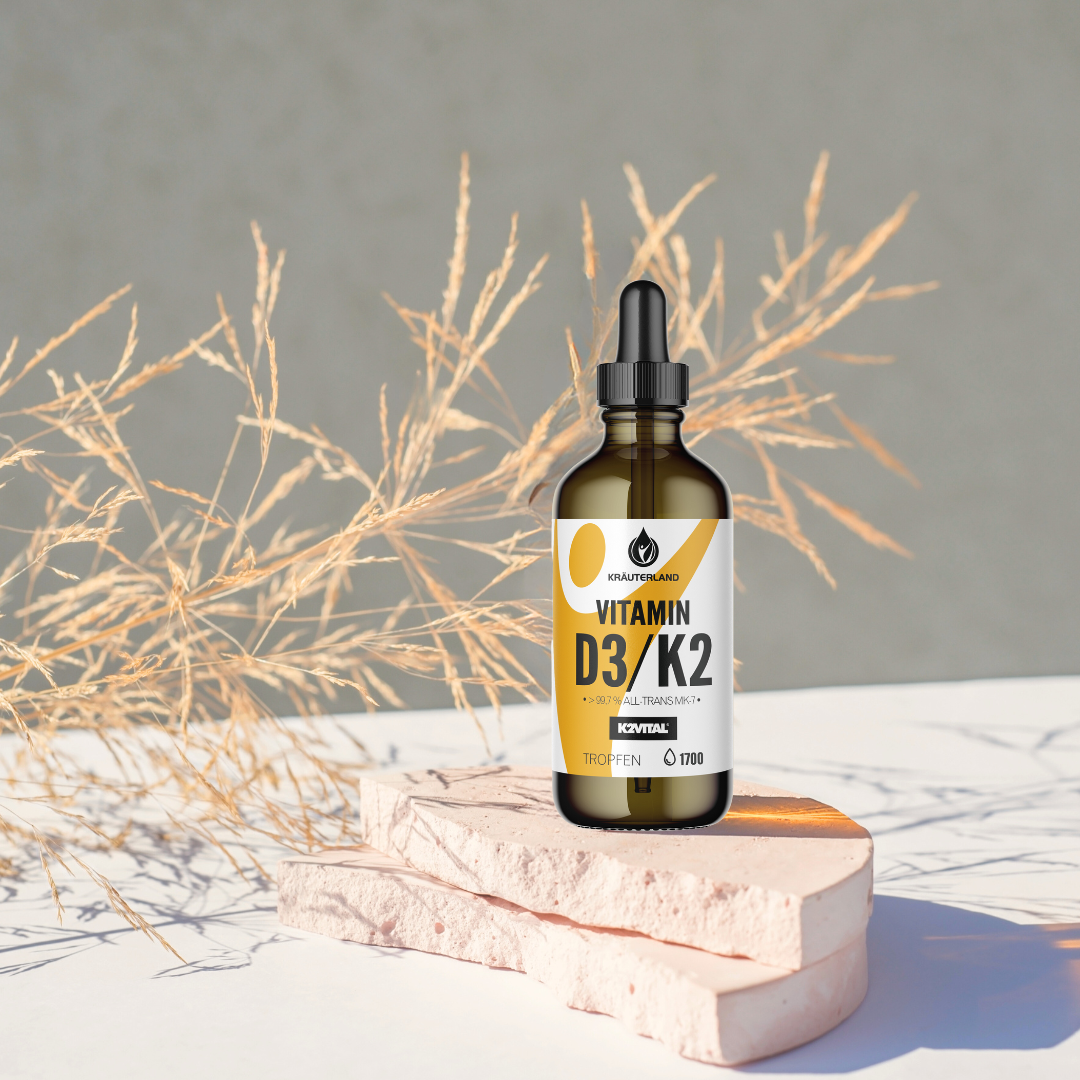 Vitamin D3/K2 Tropfen 50 ml Livebild Vitamin D3/K2 Tropfen 50 ml Livebild