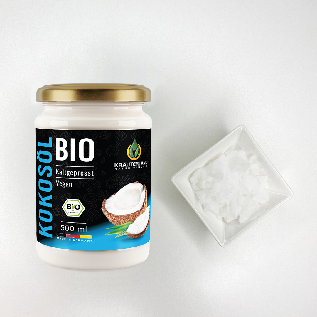 Bio Kokosl 500 ml - Nativ & Kaltgepresst Bio Kokosl 500 ml - Nativ & Kaltgepresst