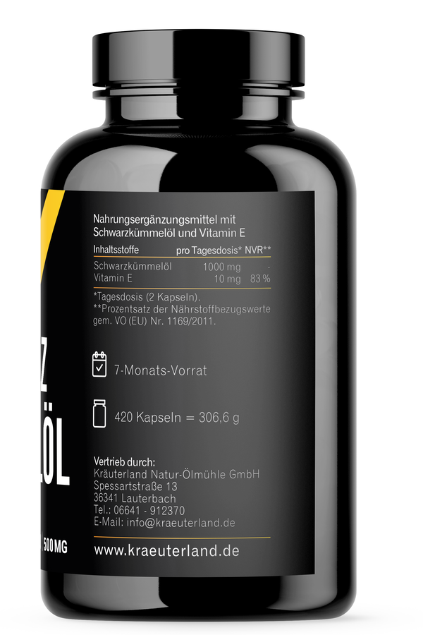 Schwarzkümmelöl Kapseln 420 Stück